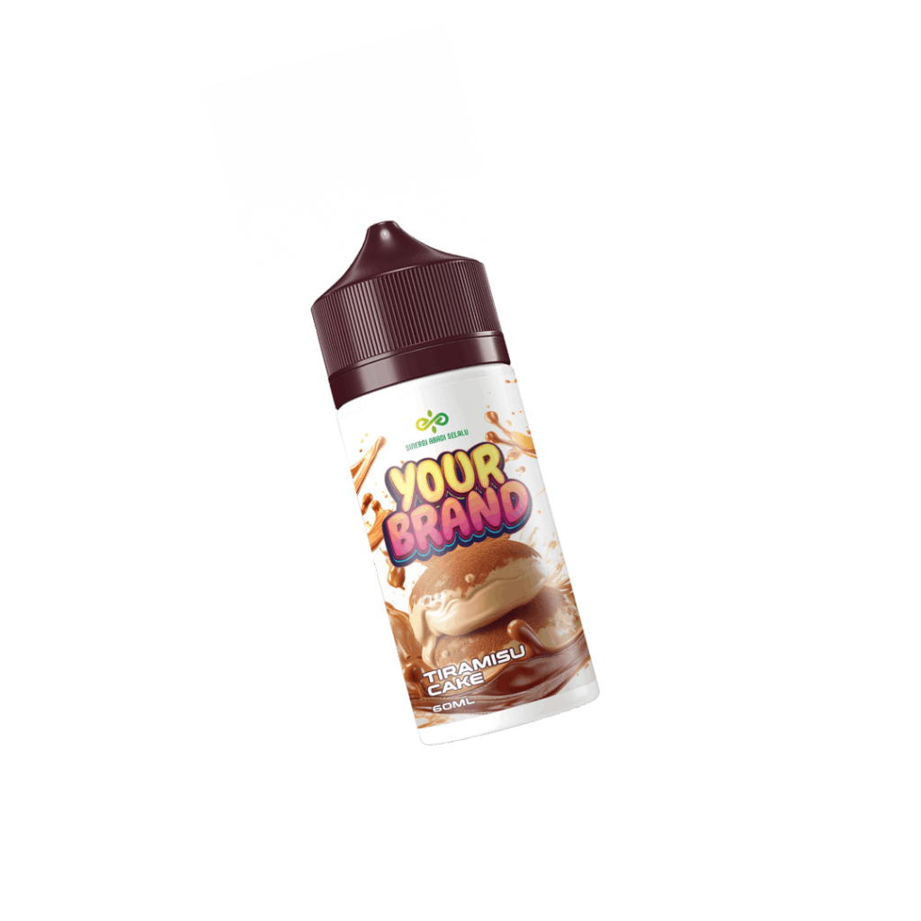 jasa maklon liquid vape freebase tiramisu Cake