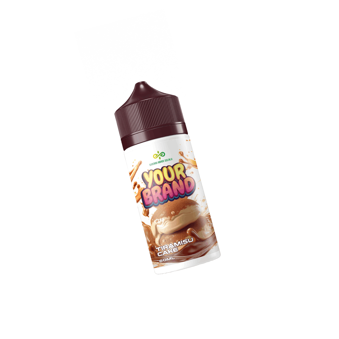 jasa maklon liquid vape freebase tiramisu Cake