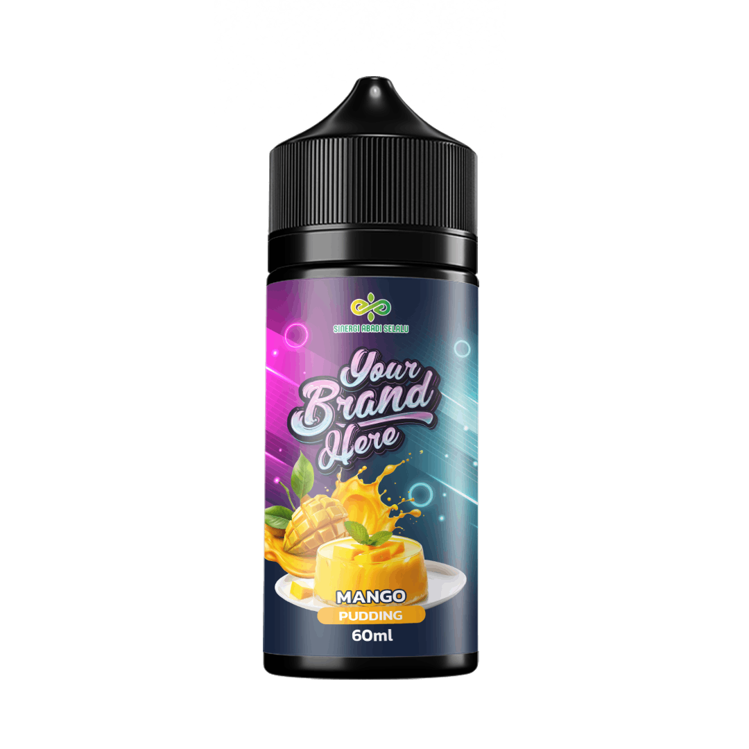 Maklon Liquid Vape Freebase Creamy 60ml Mango Pudding